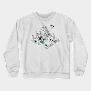 Queenstown Adventure Crewneck Sweatshirt